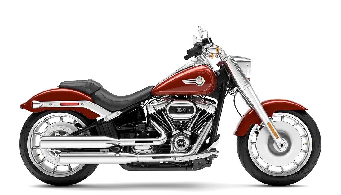Harley-Davidson Fat Boy 114 2024 FLFBS RED ROCK - Photo 2