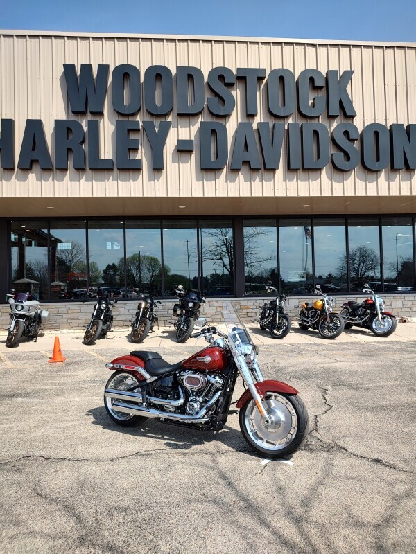 Harley-Davidson Fat Boy 114 2024 FLFBS RED ROCK