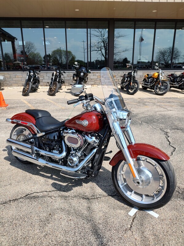 Harley-Davidson Fat Boy 114 2024 FLFBS RED ROCK - Photo 2