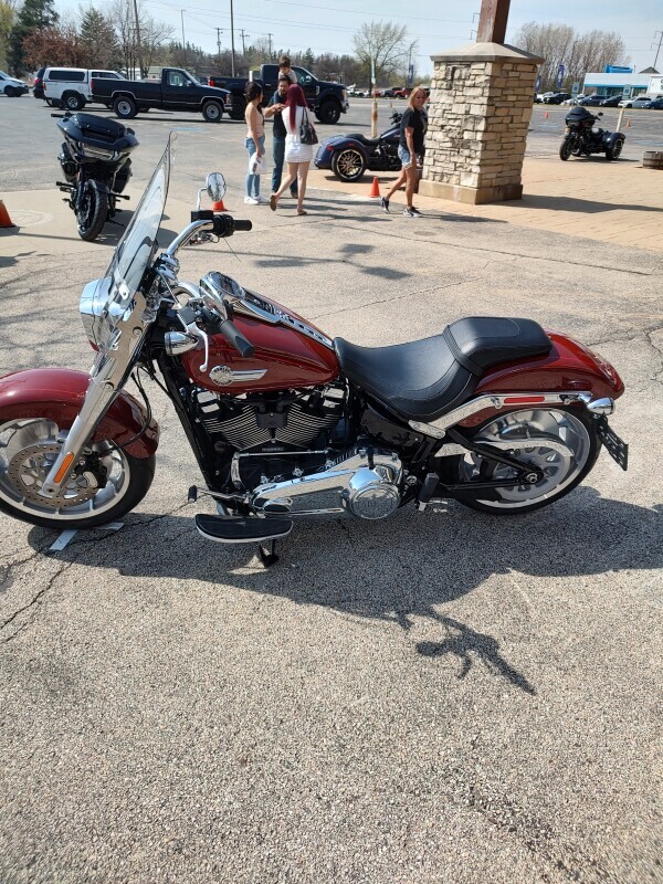 Harley-Davidson Fat Boy 114 2024 FLFBS RED ROCK - Photo 6