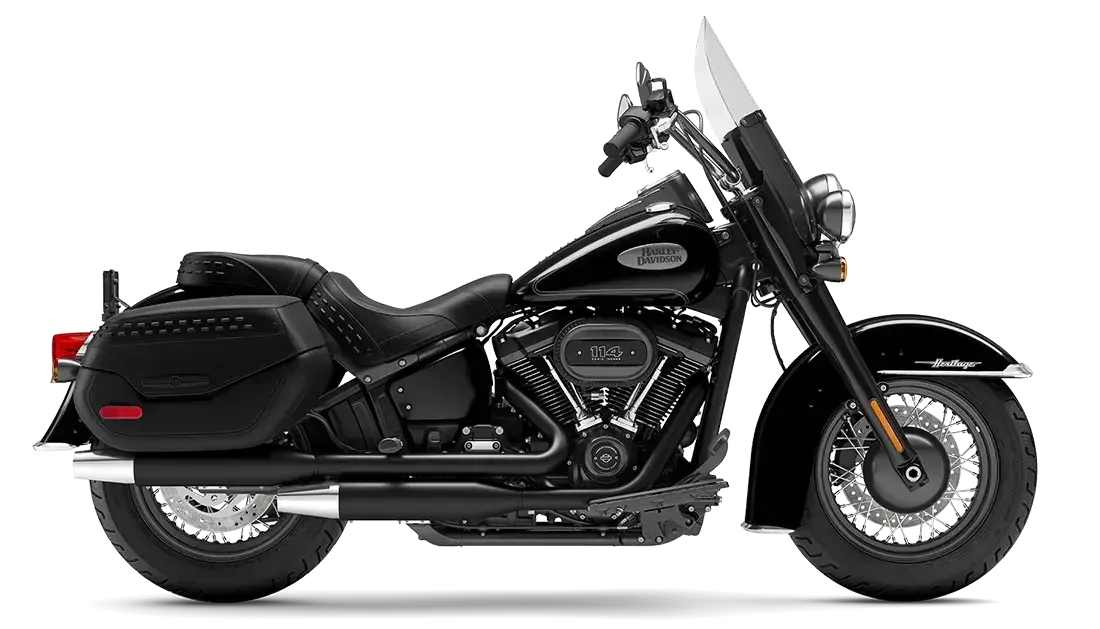 Harley-Davidson Heritage Classic 114 2024 FLHCS BLACK - Photo 6