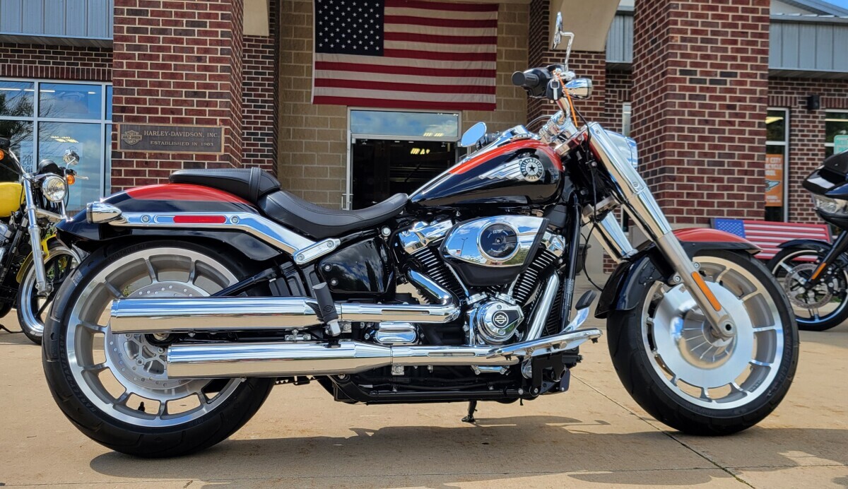 Harley-Davidson Fat Boy 2025 FLFB WHISKY FIRE/BLK