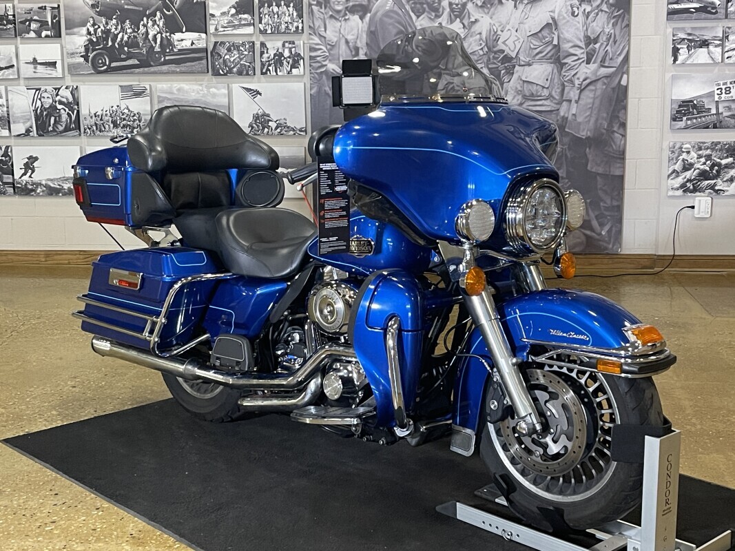 Harley-Davidson Electra Glide Ultra Classic 2009 FLHTCU BLUE