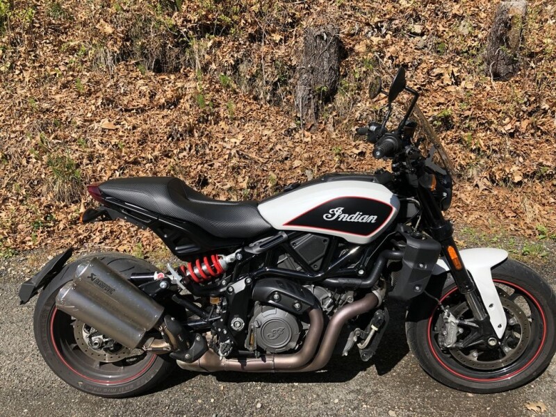 2022 Indian Motorcycle FTR S White Smoke