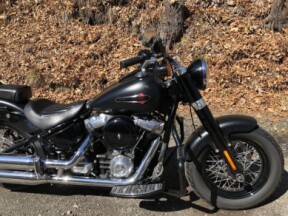 2019 Harley-Davidson® Softail Slim® Black Denim thumb 2