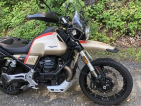 2021 Moto Guzzi V85 TT Travel E5 Sabbia Namib thumb 2