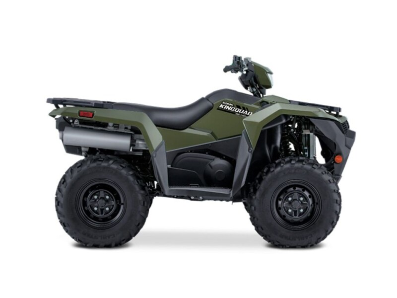 2025 Suzuki KingQuad 750AXi Power Steering Terra Green