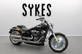 NEW 2026 Harley-Davidson FLFB Softail Fat Boy 117 in Olive Steel & Black thumb 3