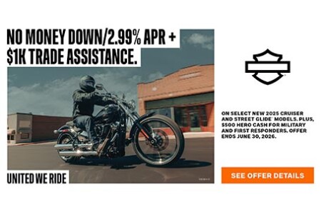 No Money Down/2.99% APR + $1K Trade Assistance