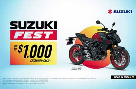 Suzuki Fest - $1,000 Customer Cash