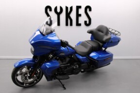 NEW 2025 Harley-Davidson FLHXU Touring Street Glide Ultra in Blue Burst & Black thumb 0