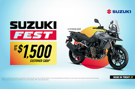 Suzuki Fest - $1,500 Customer Cash