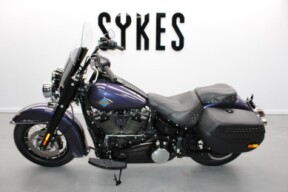 NEW 2026 Harley-Davidson FLHC Softail Heritage Classic in Purple Abyss thumb 1