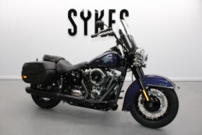 NEW 2026 Harley-Davidson FLHC Softail Heritage Classic in Purple Abyss thumb 3