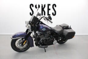 NEW 2026 Harley-Davidson FLHC Softail Heritage Classic in Purple Abyss thumb 2