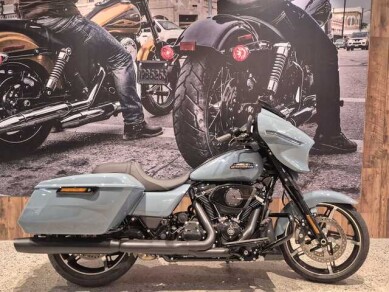 MY24 Harley-Davidson Touring Street Glide 117 FLHX SHARKSKIN BLUE $36,995