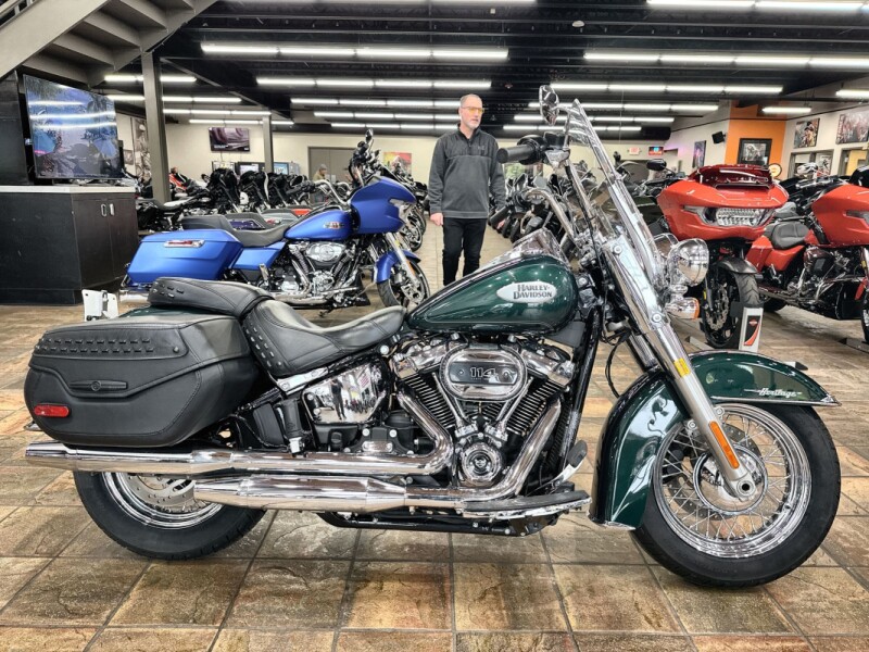 2024 Harley-Davidson® Heritage Classic Alpine Green