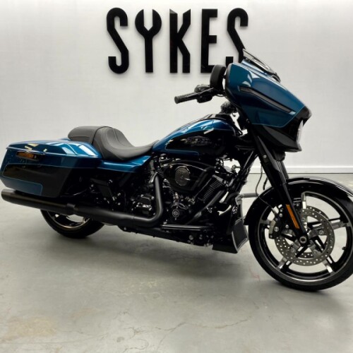 NEW 2026 Harley-Davidson FLHX Touring Street Glide in Teal Thunder and Black thumb 3