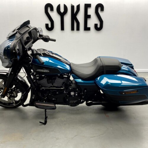 NEW 2026 Harley-Davidson FLHX Touring Street Glide in Teal Thunder and Black thumb 1