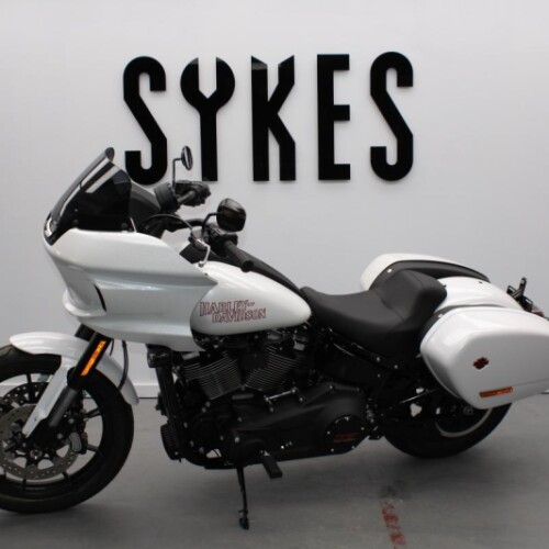 NEW 2026 Harley-Davidson FXLRST Softail Low Rider ST 117 in White Onyx Pearl thumb 1