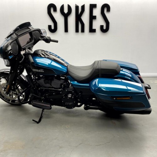 NEW 2026 Harley-Davidson FLHX Touring Street Glide in Teal Thunder and Black thumb 0