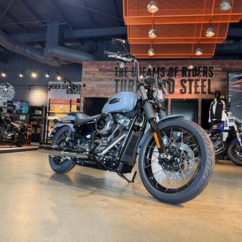 MY26 Harley-Davidson Softail Street Bob 117 W/ABS (FXBB) DARK BILLIARD GRAY  thumb 0