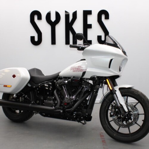 NEW 2026 Harley-Davidson FXLRST Softail Low Rider ST 117 in White Onyx Pearl thumb 3