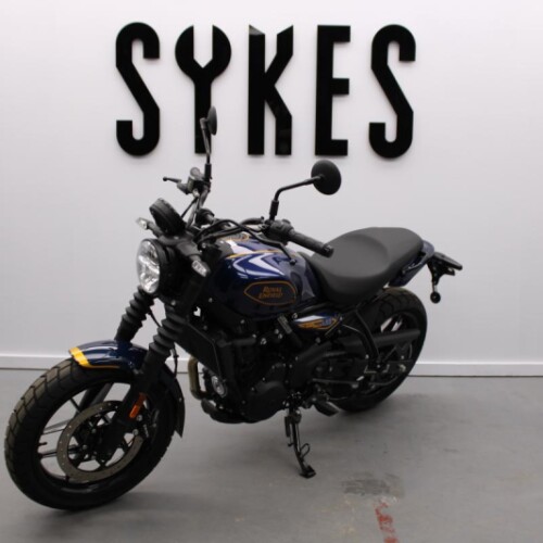 Brand New Collour - Royal Enfield Guerrilla 450 in Twilight Blue thumb 0