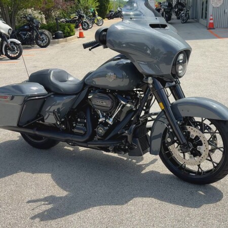 2022 Harley-Davidson® Street Glide® Special Gunship Grey - Black Finish thumb 3