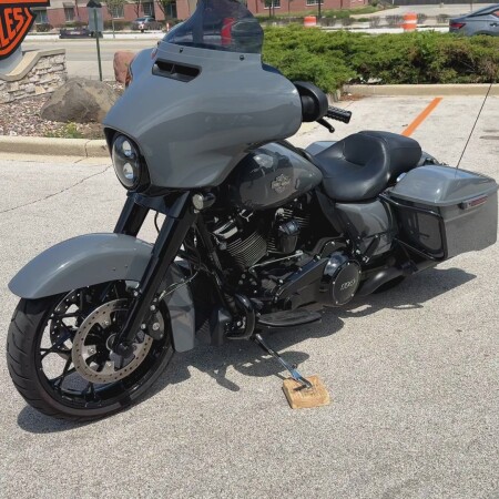 2022 Harley-Davidson® Street Glide® Special Gunship Grey - Black Finish thumb 1