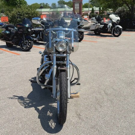 2004 Harley-Davidson® 1200 Custom Two-Tone Smokey Gold and Vivid Black thumb 2