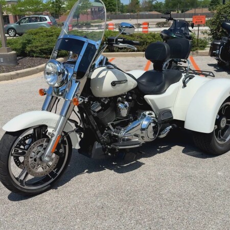 2019 Harley-Davidson® Freewheeler® Bonneville Salt Pearl thumb 1