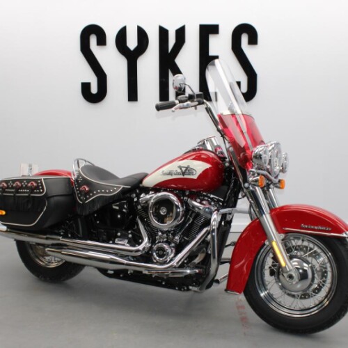 2024 Harley-Davidson Softail Hydra Glide Revival in Redline Red thumb 2