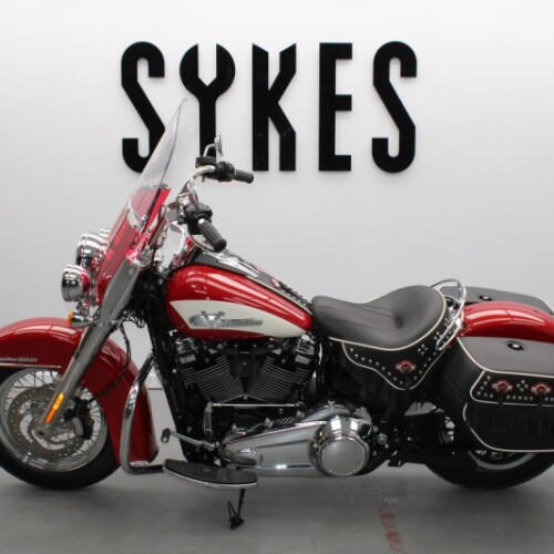 2024 Harley-Davidson Softail Hydra Glide Revival in Redline Red thumb 0