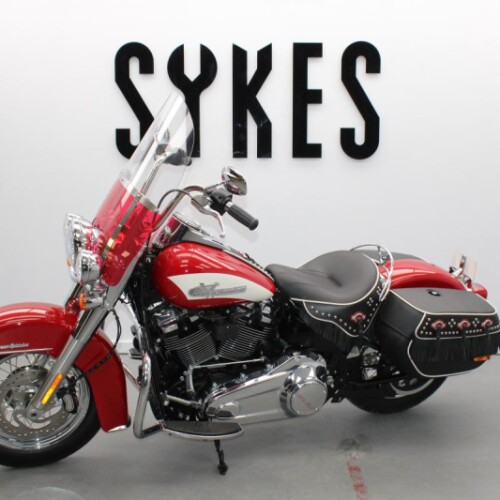 2024 Harley-Davidson Softail Hydra Glide Revival in Redline Red thumb 1