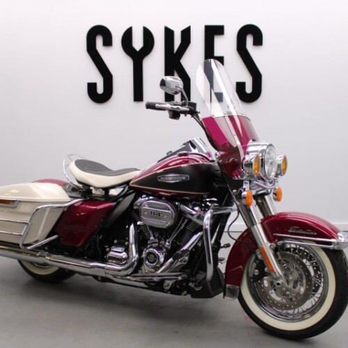 2023 Harley-Davidson FLHFB Touring Highway King in Hi-Fi Magenta and Birch thumb 1