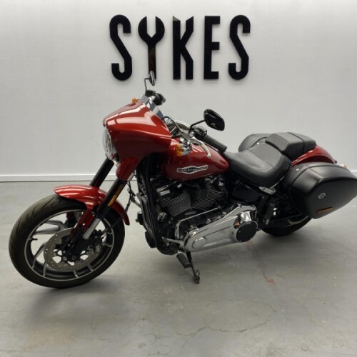 2019 Harley-Davidson FLSB Softail Sport Glide in Wicked Red thumb 1