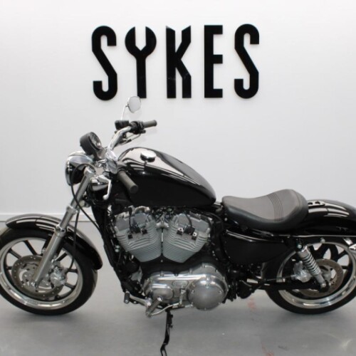 2013 Harley-Davidson XL883L Sportster Superlow in Vivid Black thumb 0