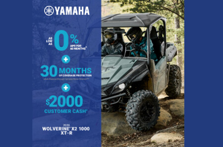 LIMITED TIME OFFERS ON SIDE-BY-SIDES!*