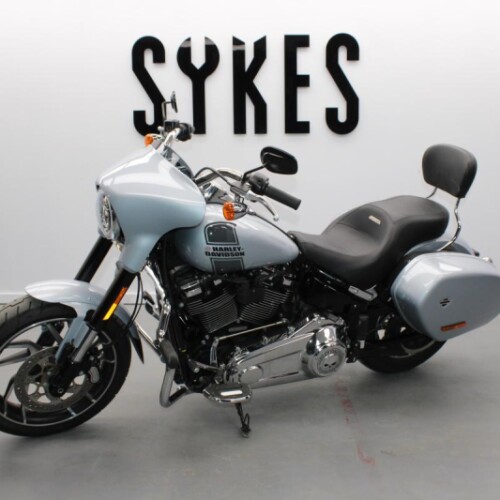 2023 Harley-Davidson FLSB Softail Sport Glide in Atlas Silver thumb 1