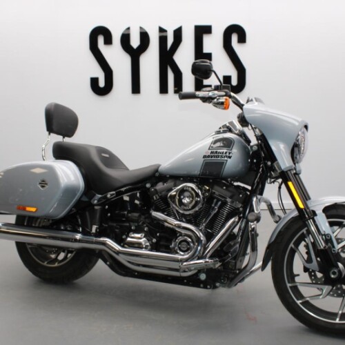 2023 Harley-Davidson FLSB Softail Sport Glide in Atlas Silver thumb 2