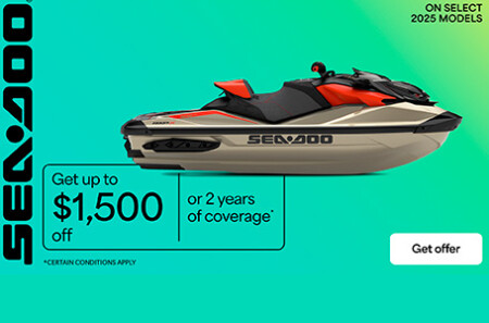Get up to $1,500 off or 2 years of coverage on select 2025 models