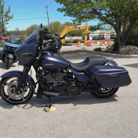 2025 Harley-Davidson® Street Glide® Purple Abyss Denim - Black Finish thumb 0