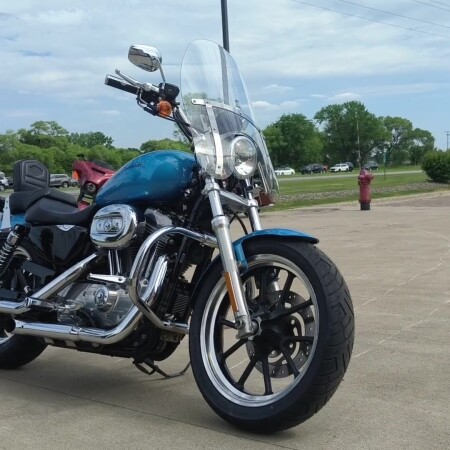 2011 Harley-Davidson® SuperLow® Cool Blue Pearl thumb 3