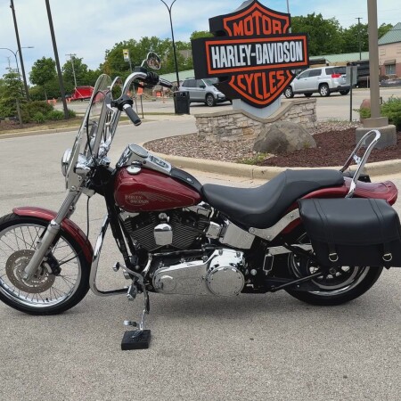 2009 Harley-Davidson® Softail® Custom Red Hot Sunglo thumb 0
