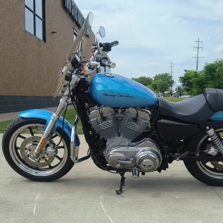 2011 Harley-Davidson® SuperLow® Cool Blue Pearl thumb 0