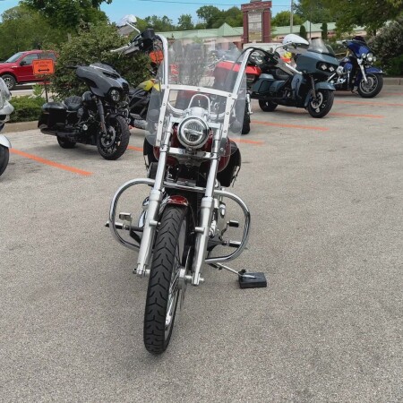2009 Harley-Davidson® Softail® Custom Red Hot Sunglo thumb 2