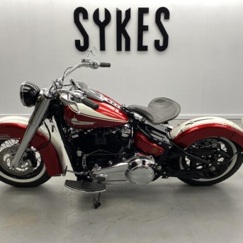 2018 Harley-Davidson FLSL Softail Slim in Denim Black  thumb 0