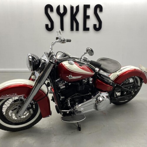 2018 Harley-Davidson FLSL Softail Slim in Denim Black  thumb 1