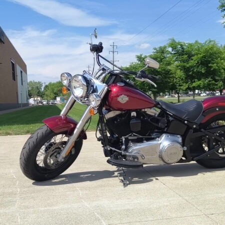 2016 Harley-Davidson® Softail Slim® Velocity Red Sunglo thumb 3